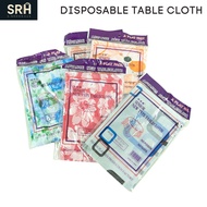Disposable Table Cloth Dinner Wrapping Table Cover Plastic Waterproof