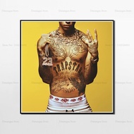 Central Cee 2013 Rap ฮิปฮอปศิลปะบนผนังแร็ปเปอร์ // ห้องการตกแต่งบ้านงานศิลปะ