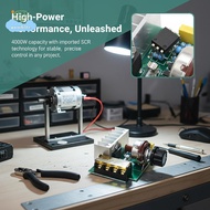 [LI] 4000W 220V SCR Voltage Regulator Speed Control Dimming Thermostat for Industrial Workshop Motor