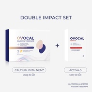 OVOCAL Calcium L-Threonate + NEM® for joint (30 tabs) + Activa-5 (30 tabs)