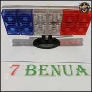 3-Color Flashing Led Lights Plus Motorcycle and Car Feet
