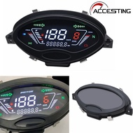 For Honda Charisma 125 X & D Wave125S innovation 125 NOVA 125 DIGITAL METER Motorcycle Speedometer F
