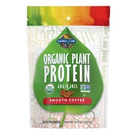 Garden of Life Organic Plant Protein Grain Free Smooth Coffee 8.6 oz (244 g)