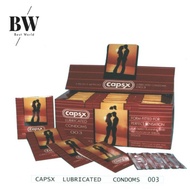 Capsx Lubricated Condom 003 (1pack = 3pcs)