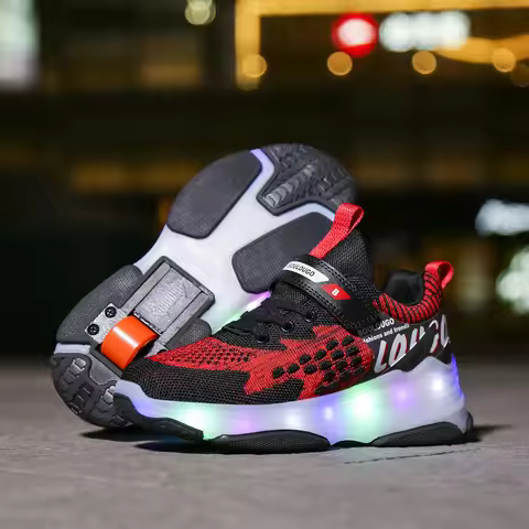 Buluo High Heel Shoes Double WheelledLight shoes Spring New Style Roller Shoes Student Roller Skates