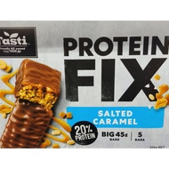[Big 45g Bars x 5] 4 NEW LOOK Salted Caramel Tasti Protein Bar / Nut Bar / Refuel Bar Breakfast Bar 