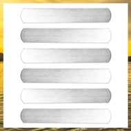 (HARB) 6 Pieces Weighted Vest Steel Plates Strength Training Plate for Exercise Fitness Training