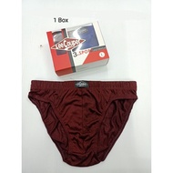 [READY STOCK] 1 BOX (3 PCS) Leecouper MAN UNDERWEAR M-2XL