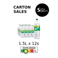 Sprite 1.5L Bottle Drinks Carton Sales (12 bottles per carton)