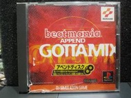 自有收藏 日本版 SONY PS遊戲光碟 Beatmania Append GOTTAMIX 狂熱節奏DJ