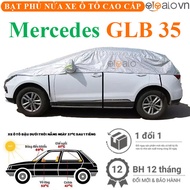 Half car cover for Mercedes Benz GLB 35 high quality aluminum coated umbrella - OTOALO