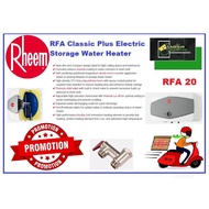 RHEEM   RFA 20  Classic Plus Electric Storage Water Heater