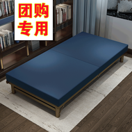 เตียงพับใช้ในโรงแรมเสริมความแข็งแรงแข็งแรงทนทานสำหรับผู้ใหญ่1.2เมตรใช้คนเดียวใช้ในบ้านเตียงพับญี่ปุ่นสำหรับซื้อเป็นกลุ่ม