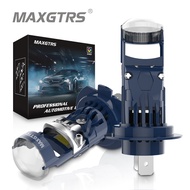 MAXGTRS H7 Led Lens 1:1 Mini Projector H11 H8 H9 9005 HB3 9006 HB4 Car Headlight Bulbs Canbus Led Pr