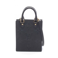 路易威登 Petit Sac Plat 斜背包手提包 M81417 Monogram empreinte 二手 LV