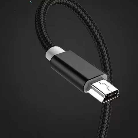 Mini USB Cable Mini USB to USB Fast Data Charger Cable for Cellular Phones MP3 MP4 Player GPS Digita