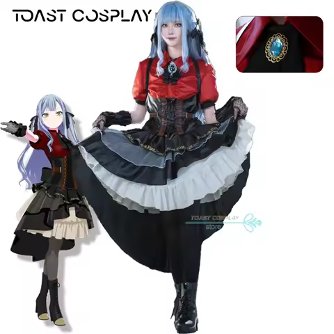 Togawa Sakiko Cosplay Game BanG Dream Togawa Sakiko Cosplay Costume Party Role Play Halloween Dress 