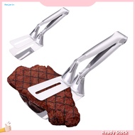 HOT Burger Flipping Tongs Stainless Steel Grill Tongs 1/2/3 Pcs Stainless Steel Spatula Tong Set Lon