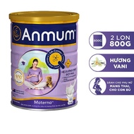 Anmum Materna Milk Powder for Pregnant Mothers Vanilla Flavor 800g