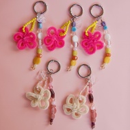 GANTUNGAN Acrylic Beads Keychain – Handmade Keychain from Ceramic Beads