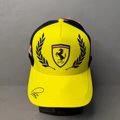 Scuderia Ferrari 2026 Hamilton Silverstone GP Adjustable Baseball Cap,Scuderia Ferrari Replica UK Ha