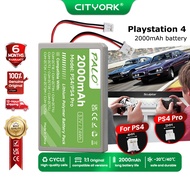 CITYORK PS4/PS4 Pro 2000mAh Playstation Controller Dualshock 4 Battery（Compatible All Versions/High-