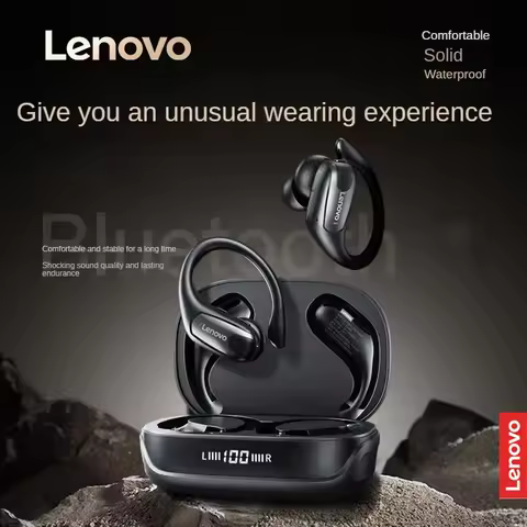 New Lenovo EA305 TWS Sports Earphones Bluetooth 5.4 Dual Mode Wireless Earphones Waterproof HiFi Ste