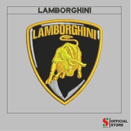 SPORT-486 COMPUTER EMBROIDERY PATCH WITH/ LOGO lamborghini