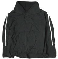 ADAM ET ROPE 24SS 永續立領抽繩襯衫 GAH04030，均碼，黑色，長袖上衣 [二手] [ADAM ET ROPE]