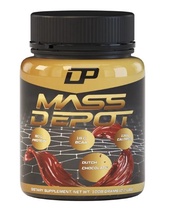 High Protein Mass Gainer – Mass Depot 2.2lbs / 1KG 80g Protein From Whey Depot