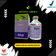 xyla 50 ml premedikasi anestesi umum dan penenang obat hewan