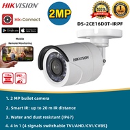 Hikvision CCTV 2MP Full HD Bullet Camera CCTV Camera Wired Outdoor Waterproof Night Vision Security Camera Analog Camera