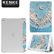 KENKE iPad Case Cartoon Cute Blue Clouds Transparent Silicone Soft iPad cover for iPad 2020 Air4 Pro 11 12.9 2020 2021 mini 6 mini 5 iPad 7th 8th 9th generation iPad 5th 6th 2017 2018 Pro 10.5 Air 3 2019 Case With Pencil Holder Anti-fall Case