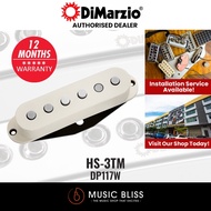 DiMarzio DP117W HS-3 Single-coil Pickup - White (DP-117W)
