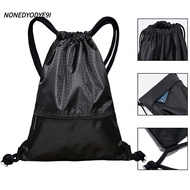 NONEDYODYE9I 1Pcs Fitness Backpack, Basketball Helmet Storage Outdoor Sports Drawstring Pocket, Ligh