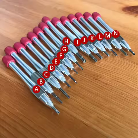 Steel Special Screwdriver for Audemars Piguet,Bvlgari,Bulova,IWC,Richard Mille,Rolex,Omega Watch Too