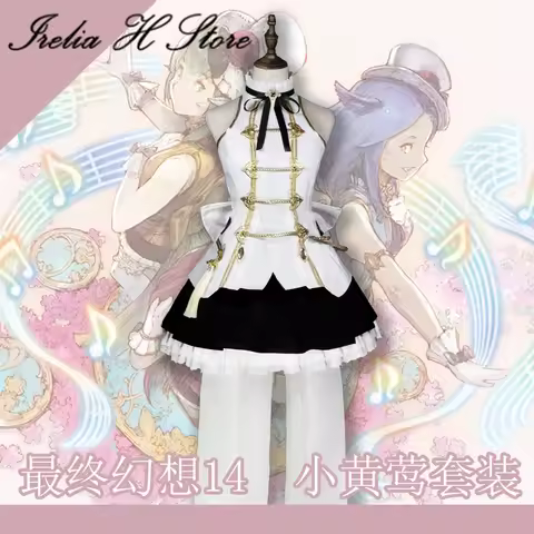 Irelia H Store FF14 Cosplay Final Fantasy XIV Daughter's Day idol Uniform Songbird Jacket Cosplay Co