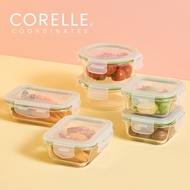 CORELLE BREEZE Mix Food Storage Container 6p BPA Free
