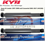 KYB Shock Absorber Rear for Isuzu Hi-Lander 1997-2000 and Crosswind 2002-2017 (443186)