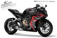 สติ๊กเกอร์แต่งลายรถ Honda Cbr 650F ลาย 650RR เฉพาะแฟริ่งคุ่หน้า