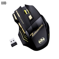 3Life M02 Rechargeable Wireless Mouse With RGB Backlight 4 DPI Levels Durable For E-Sports & Office