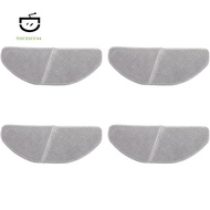 4Piece Mop Cloths Parts Accessories for  S8+ M7 Pro Robotic Vacuum Cleaner