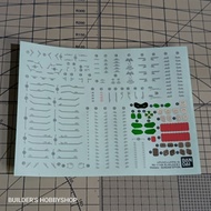 BANDAI RG 1/144 REAL GRADE GUNDAM EPYON PARTS REALISTIC STICKER STICKER DECAL UNIT