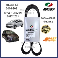 『WM』PERODUA BEZZA 1.3 2016 /MYVI 1.3 D20N 2017 FAN BELT 6PK1162 9004A-63R01
