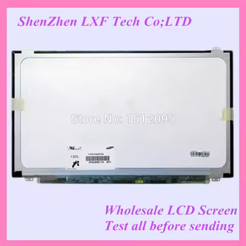 15.6 Inch EDP Laptop LCD Screen 30 Pin LED Screen B156XTN07.1 B156XTN07.0 N156BGA-EB2 NT156WHM-N32 N