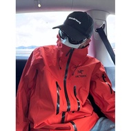 2025 Hot New Arcteryx Alpha SV 7 GORE-TEX Pro Jacket Men Women Hiking Suit Windproof Jacket Waterpro