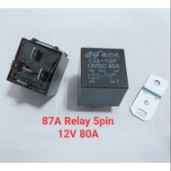 Relay 12V 5pin Car 12v 87A 5pin Relay 80A/ control Device
