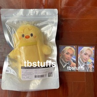 Stray Kids x SKZOO POP-UP SKZOO'S MAGIC SCHOOL photocard holder plush bbokari felix + Card Bene pob 