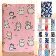 Waterproof Cloth Cover Book A5/B6/Cartoon Cover Buku Pembalut Buku