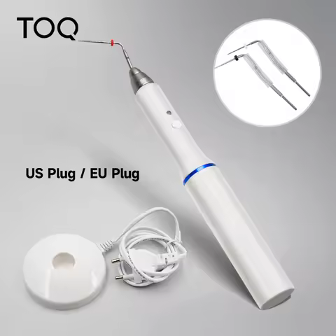 Dental Cordless Gutta Percha Obturation Pen with 2 Tips Endodontic Root Canal Filling Heating Pen Fo